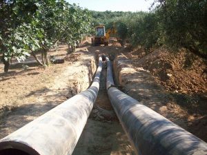 CONSTRUCTION OF PUBLIC WATER SUPPLY SYSTEM BETWEEN AGIOS PAULOS VILLAGE AND MESSINI, 1st PHASE - PART 1