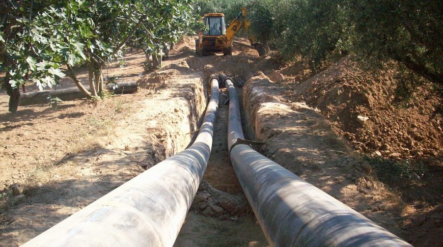 CONSTRUCTION OF PUBLIC WATER SUPPLY SYSTEM BETWEEN AGIOS PAULOS VILLAGE AND MESSINI, 1st PHASE - PART 1