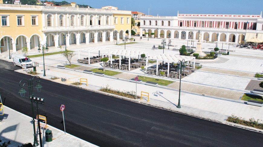 BIOCLIMATIC UPGRADE OF SOLOMOS SQUARE