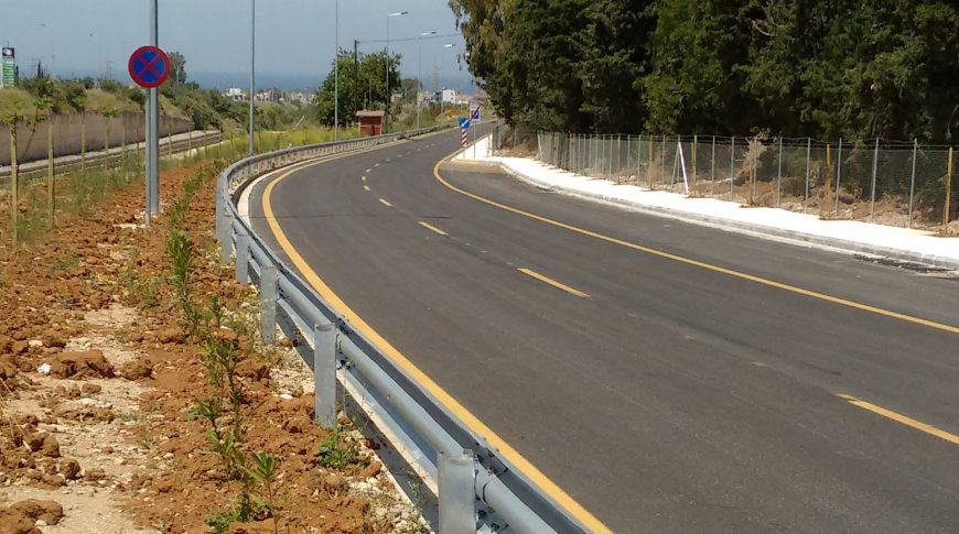 LAST WORKS OF THE PROJECT "PATRAS WIDE BYPASS CONNECTION TO THE NEW PORT & TO THE NATIONAL ROAD PATRAS-PYRGOS": CONSTRUCTION OF "GLAYKOS RIVER" LATERAL ROADS & OTHER WORKS  AT THE PATRAS WIDE BYPASS CONNECTION