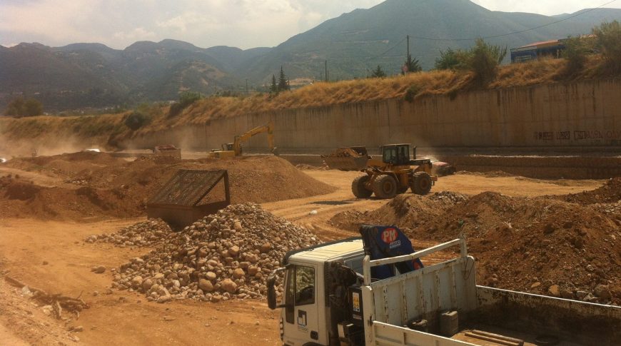 LAST WORKS OF THE PROJECT "PATRAS WIDE BYPASS CONNECTION TO THE NEW PORT & TO THE NATIONAL ROAD PATRAS-PYRGOS": CONSTRUCTION OF "GLAYKOS RIVER" LATERAL ROADS & OTHER WORKS AT THE PATRAS WIDE BYPASS CONNECTION