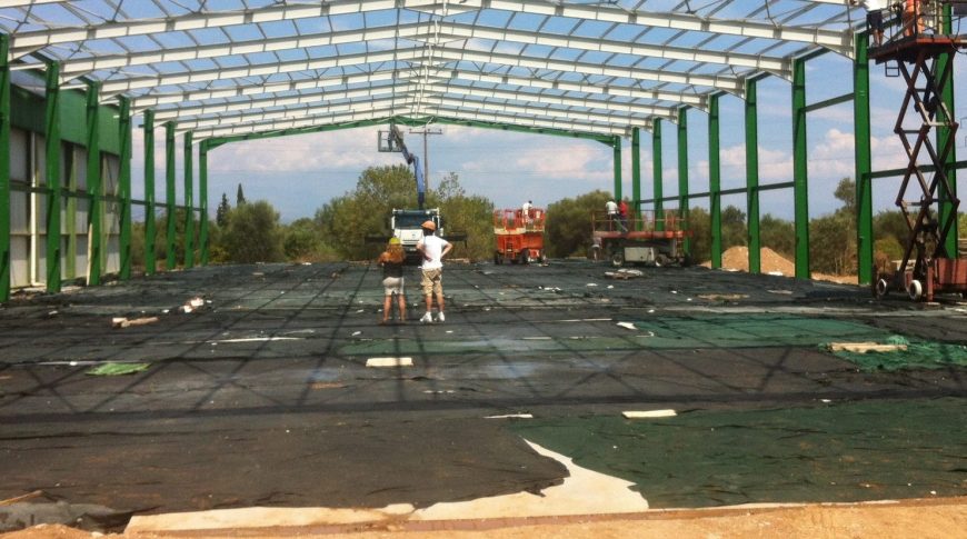 CONSTRUCTION OF A ΒΙΟLOGICAL RAISIN STORAGE BUILDING 1.552,26 m2 WITH Α SERVICE PASSAGEWAY 84,16 m2