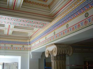 ARCHITECTURAL AND PAINTING DECORATION MAINTENANCE OF PANAGIOTOPOULOS' STORED BUILDING